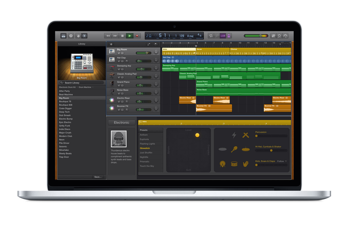 Garageband export stems